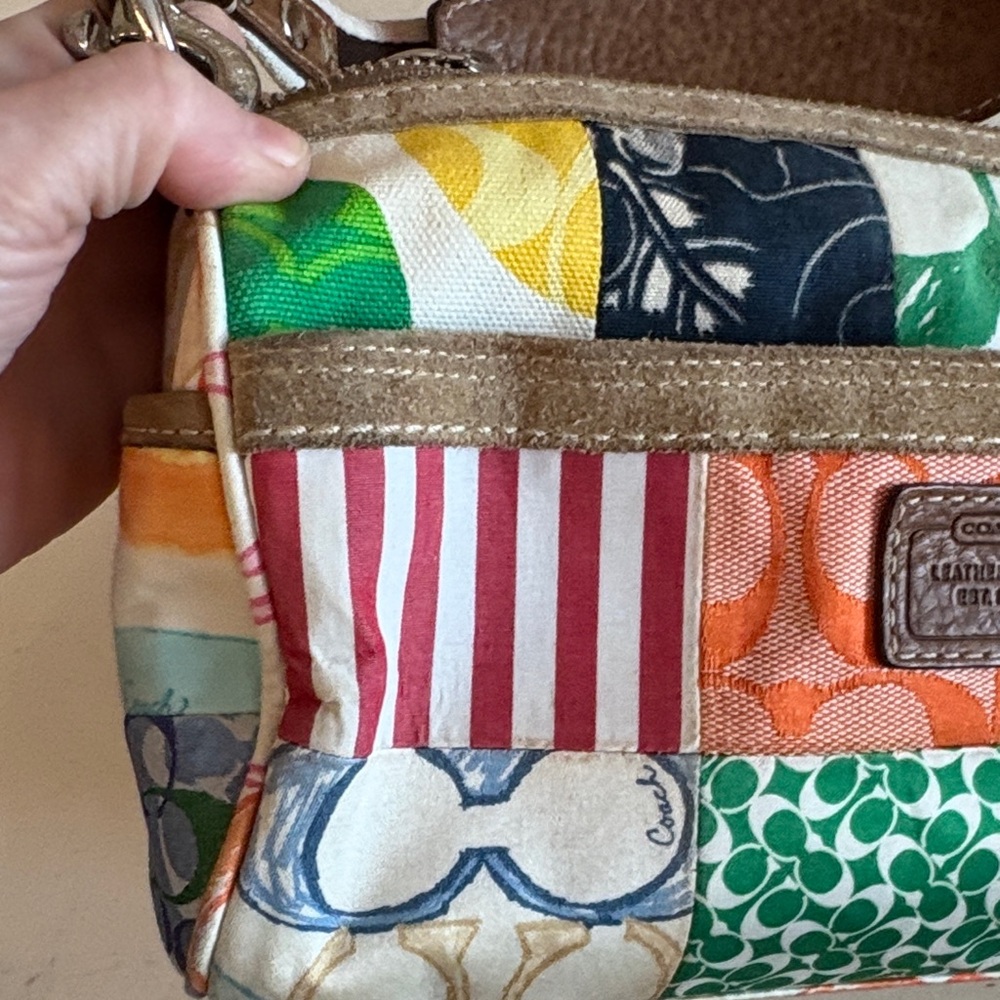 Coach Patchwork Shoulder Bag - image 7